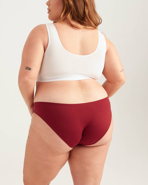Saalt Seamless Bikini, rear three-quarter view